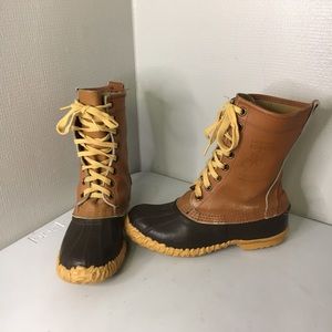 Sorel Kaufman Saguenay Duck Boots Mens Sz 7 Made in Canada